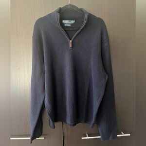 Polo Ralph Lauren Cashmere Quarter Zip Sweater